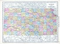 Kansas, World Atlas 1913